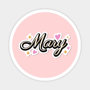 Mary name cute design Magnet